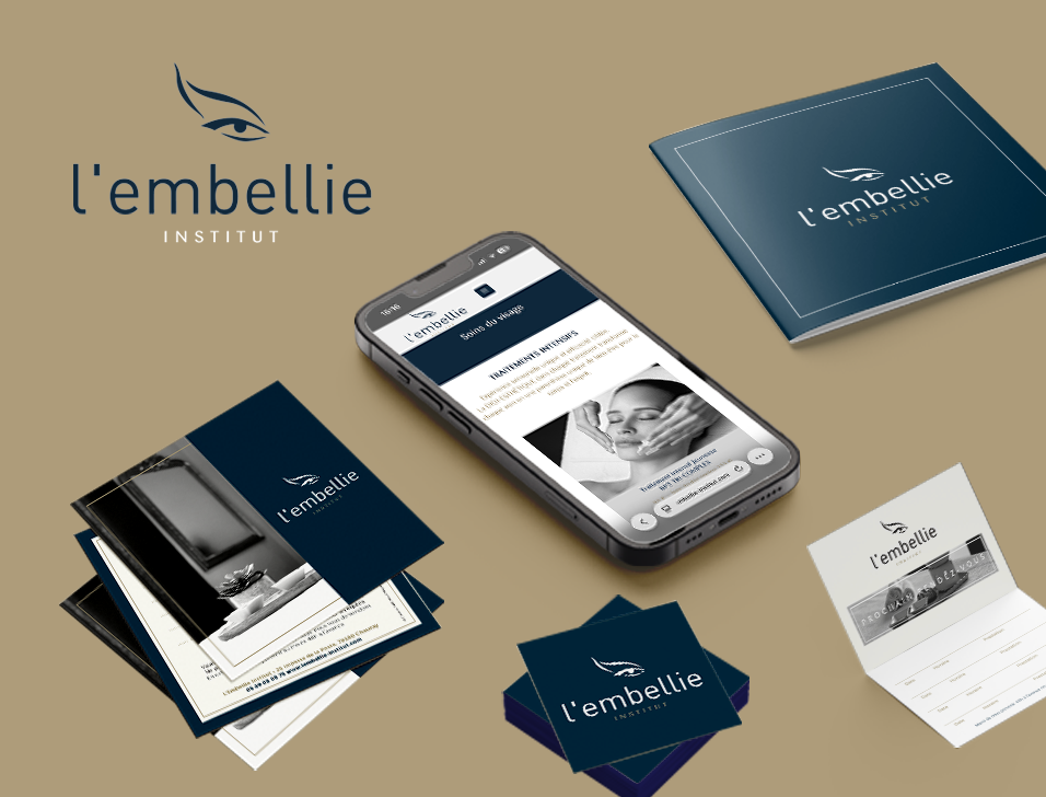 Agence de communication à Niort - CRÉATION & IMPRESSION : logo, cartes de visite, cartes de rendez-vous, cartes cadeau, plaquette, site internet