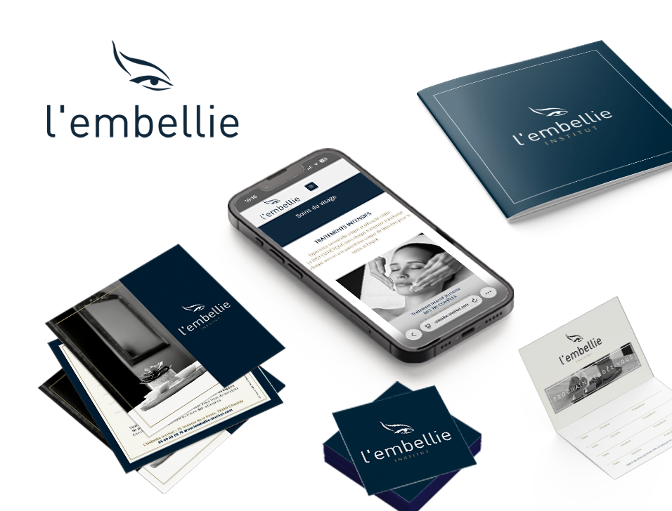 Agence de communication à Niort - CRÉATION & IMPRESSION : logo, cartes de visite, cartes de rendez-vous, cartes cadeau, plaquette, site internet