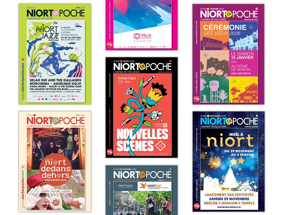 Agence de communication à Niort - ÉDITION : Niort en Poche